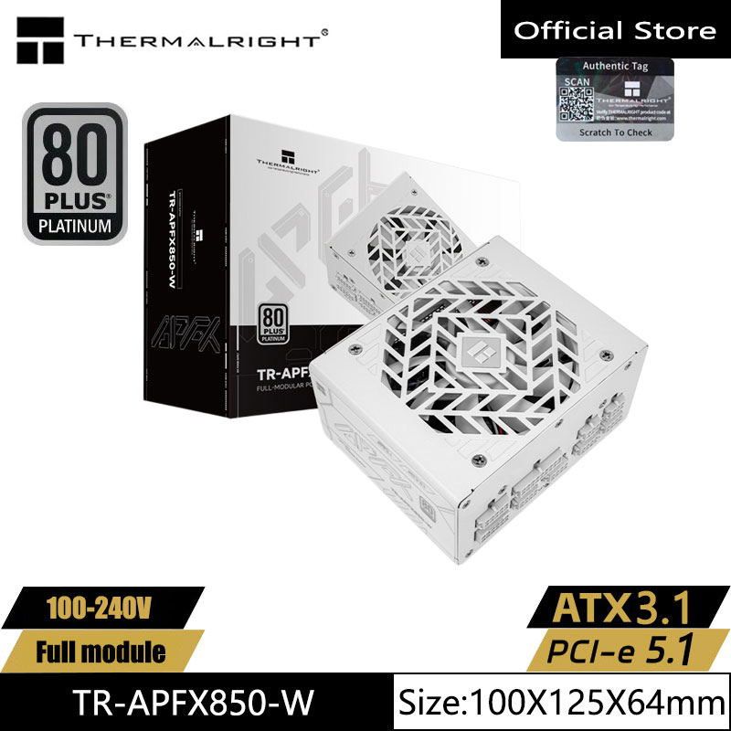 Thermalright TR-APFX850/1000-W - 1000W White Modular Power Supply ulasan dan harga